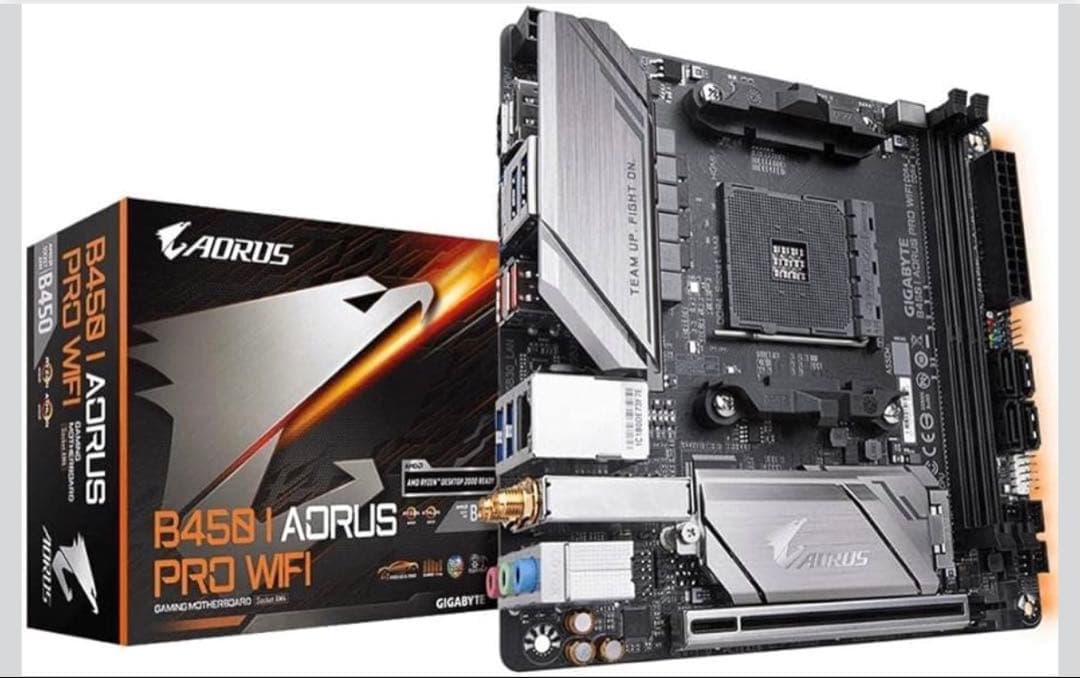 マザーボード GIGABYTE B450 I AORUS PRO WIFI Mini-ITX
