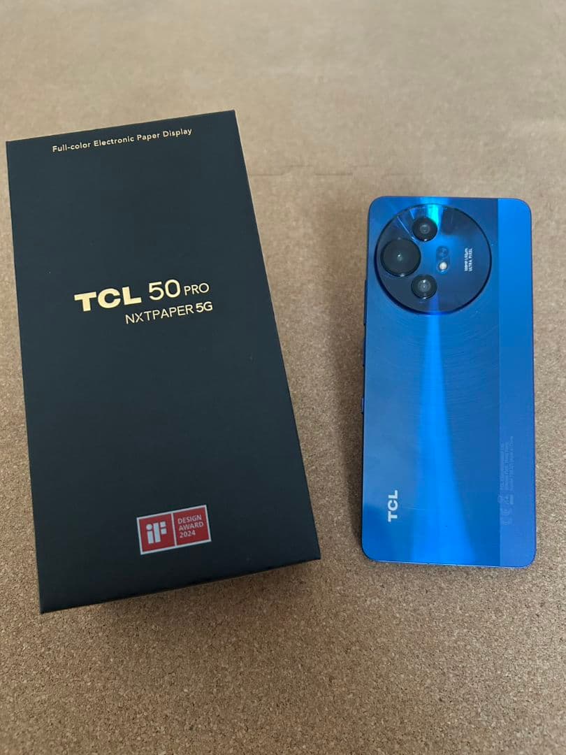 TCL 50 PRO NXTPAPER5G ネクストペーパー ミッドナイトブルー