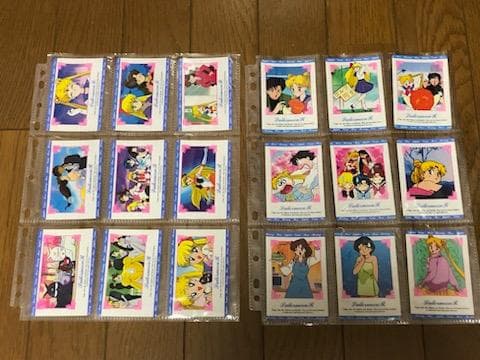 美少女戦士セーラームーン　ヒーローコレクション１　カード１０９種１６８枚セット