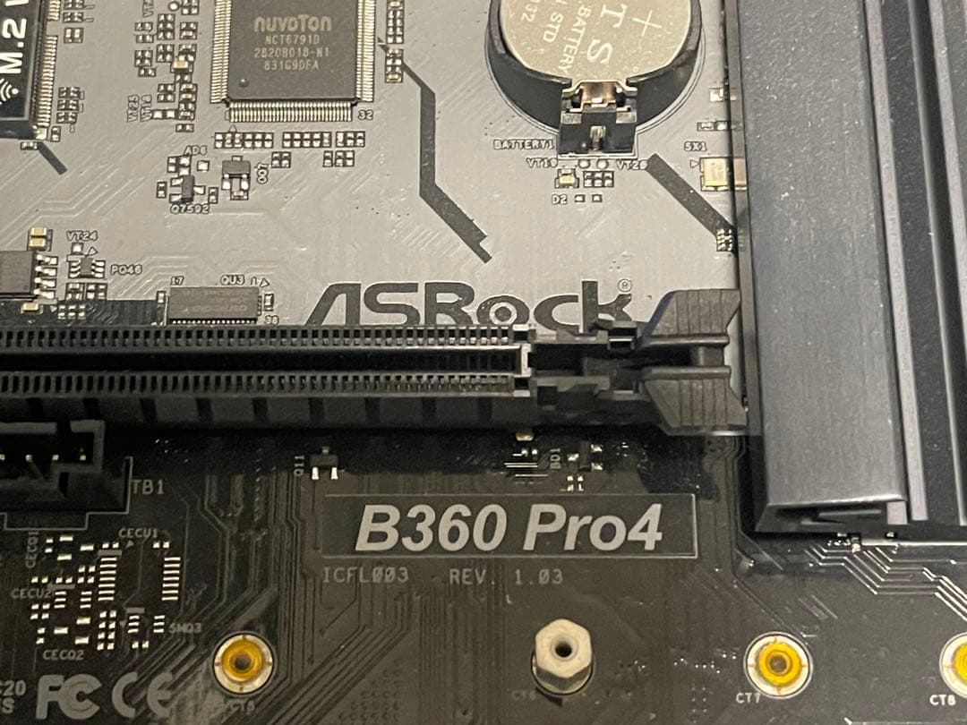 CPU付ASRock B360 Pro4 マザーボード　Core i7 8700