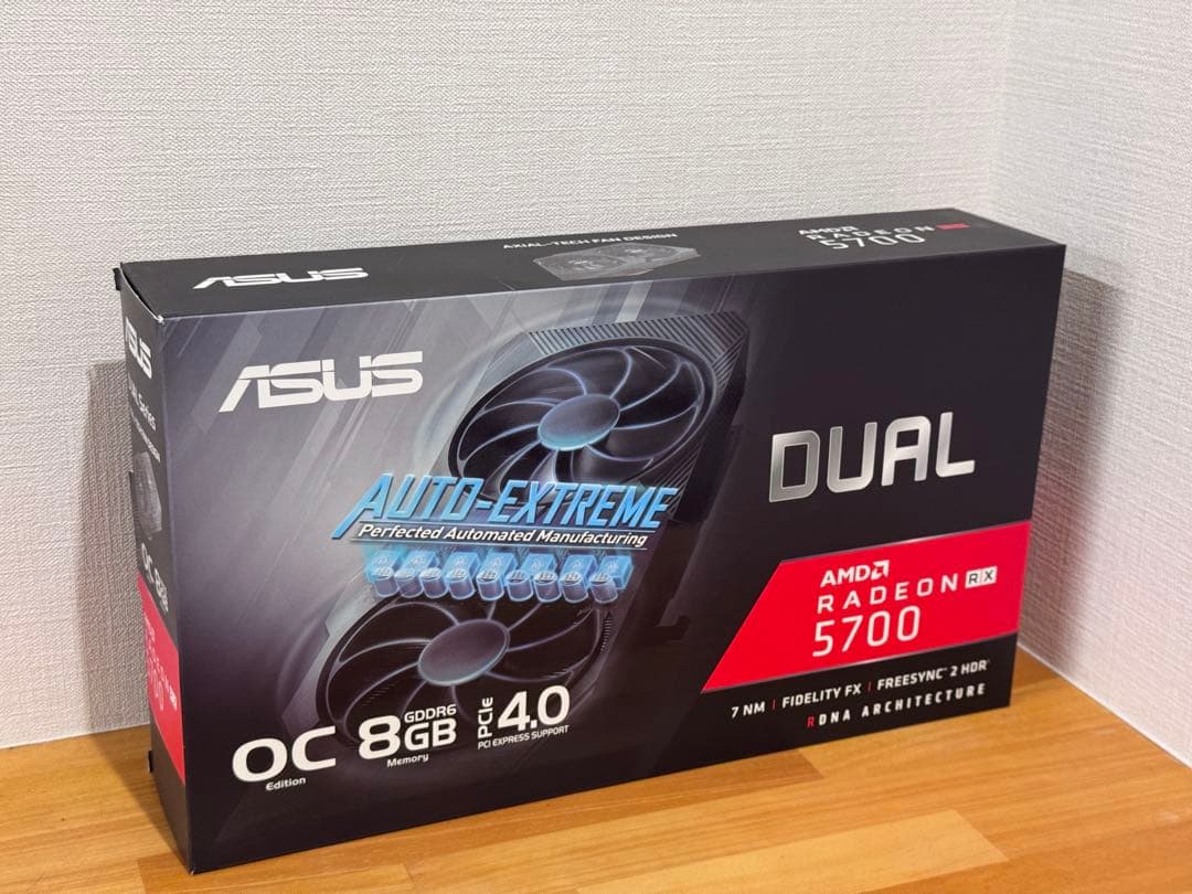 ​【箱あり】ASUS DUAL-RX5700-O8G-EVO グラフィックボード