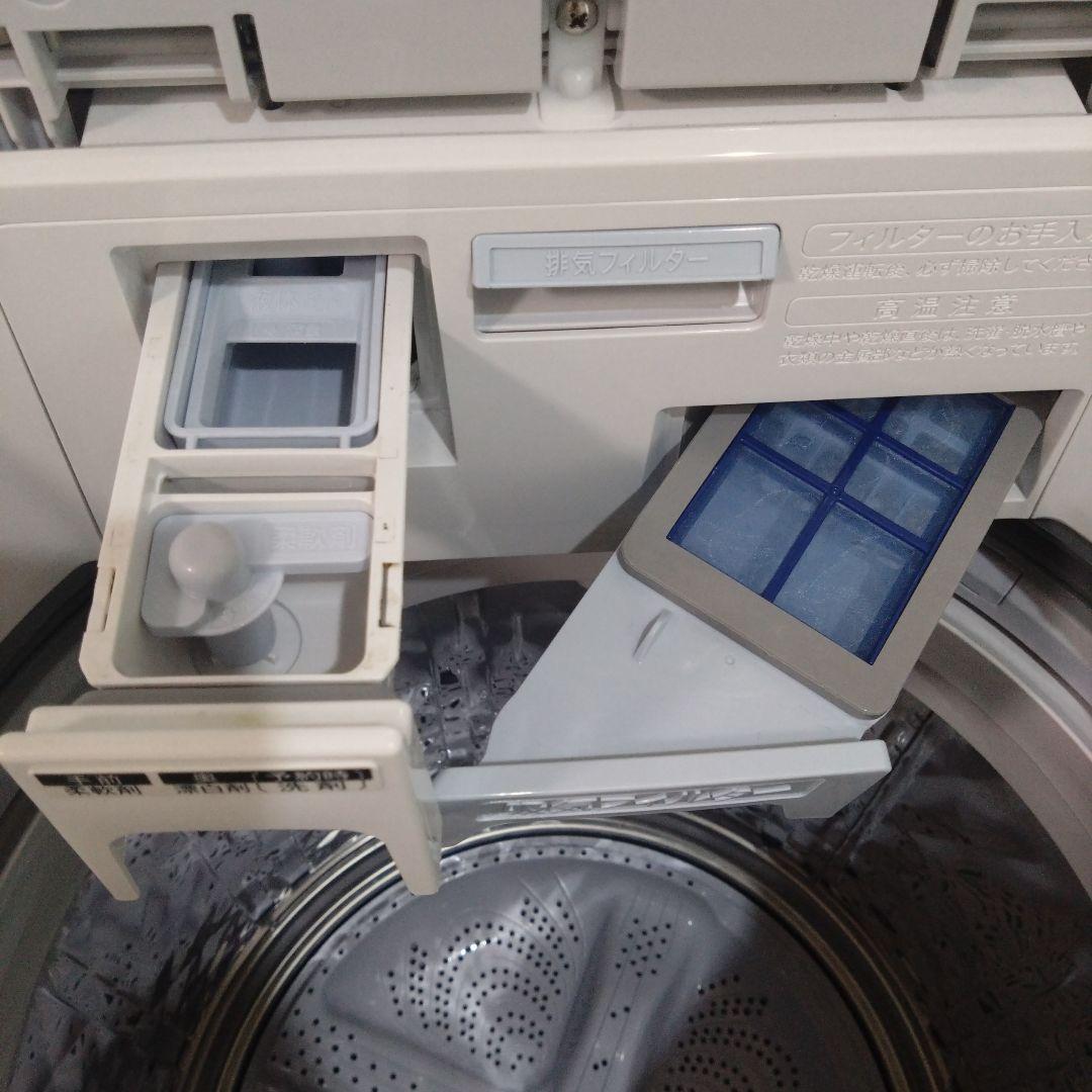 SHARP インバーター 8.0kg 洗濯機 本体