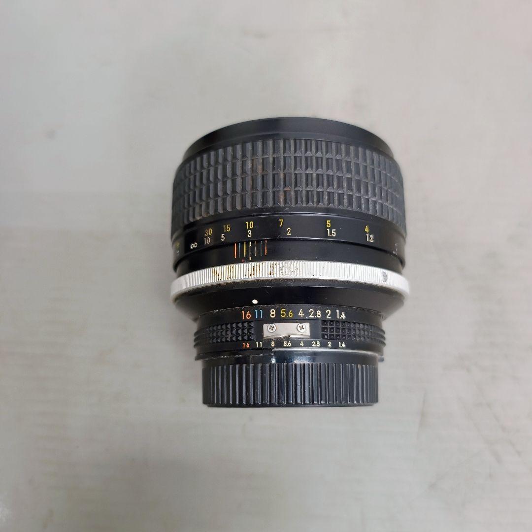 Nikon NIKKOR 85mm 1:1.4 MF カメラレンズ ジャンク品