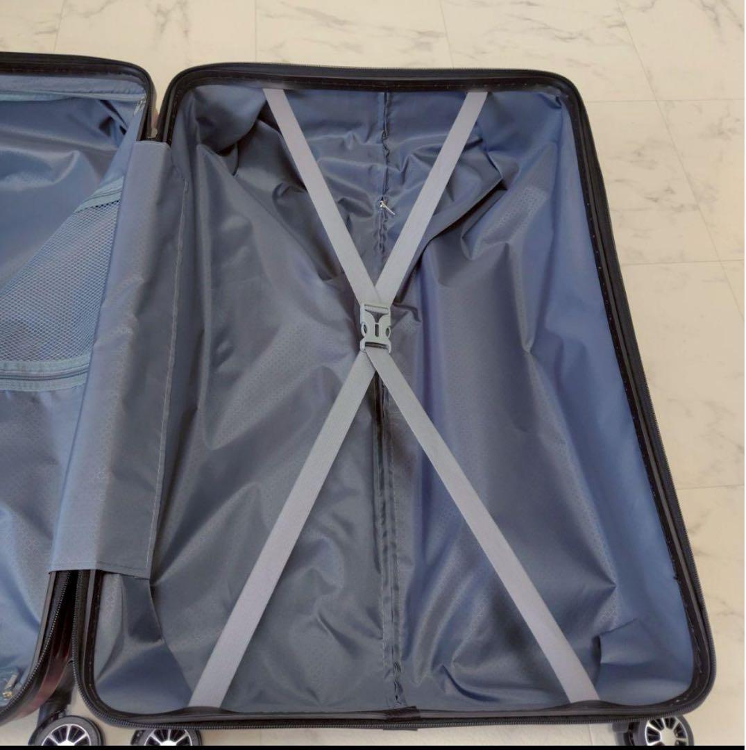 大容量❗️スーツケース Lサイズ キャリー 拡張機能 TSAダイヤル式ロック　赤