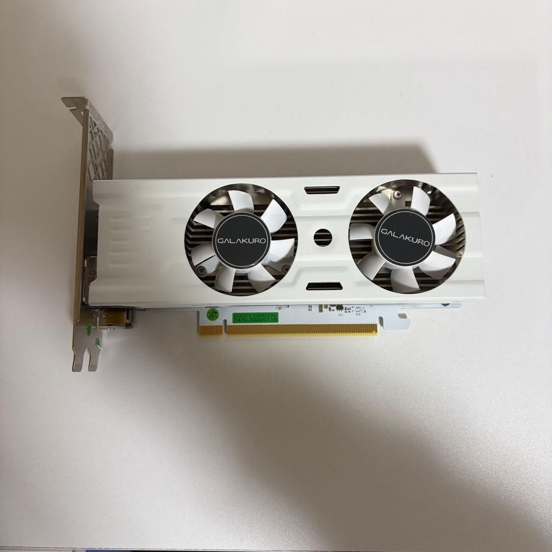 玄人志向 GeForceRTX3050 6GB ホワイト LP可【動作確認済み】