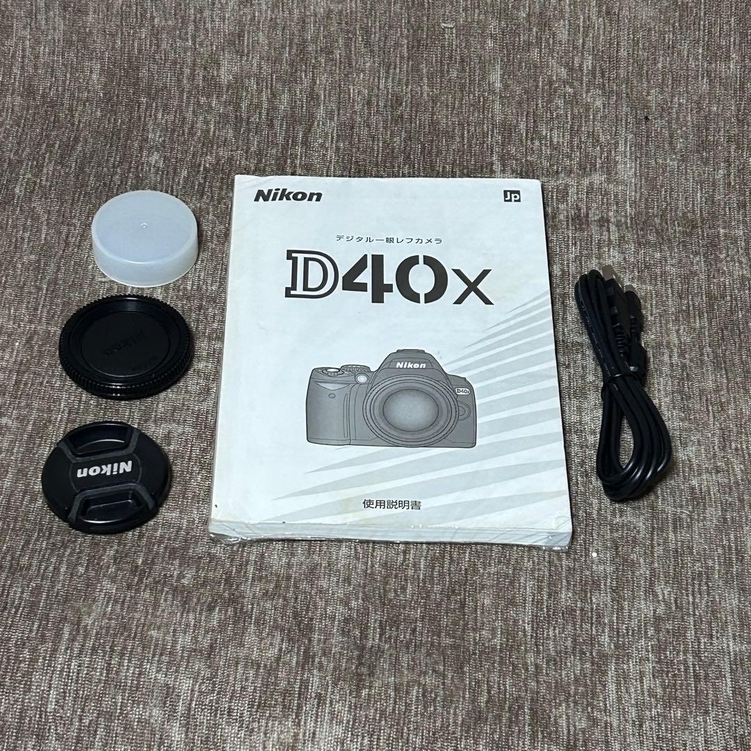 稼働品　名機　Nikon D40X レンズキット　シャッター回数 3071