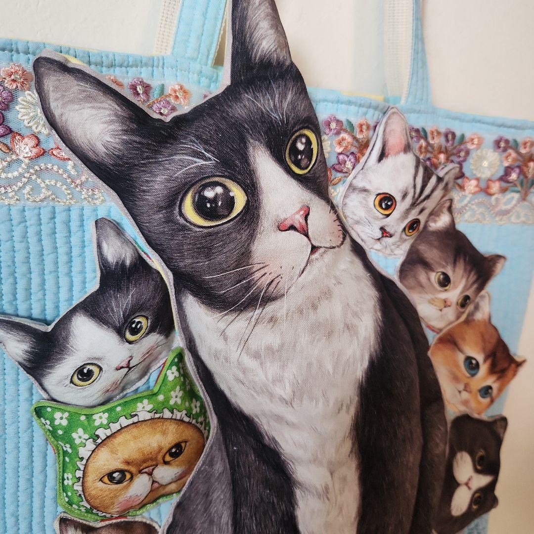 コヤンイサムチョン　ねこちゃんいっぱいヌビトート　ハンドメイド