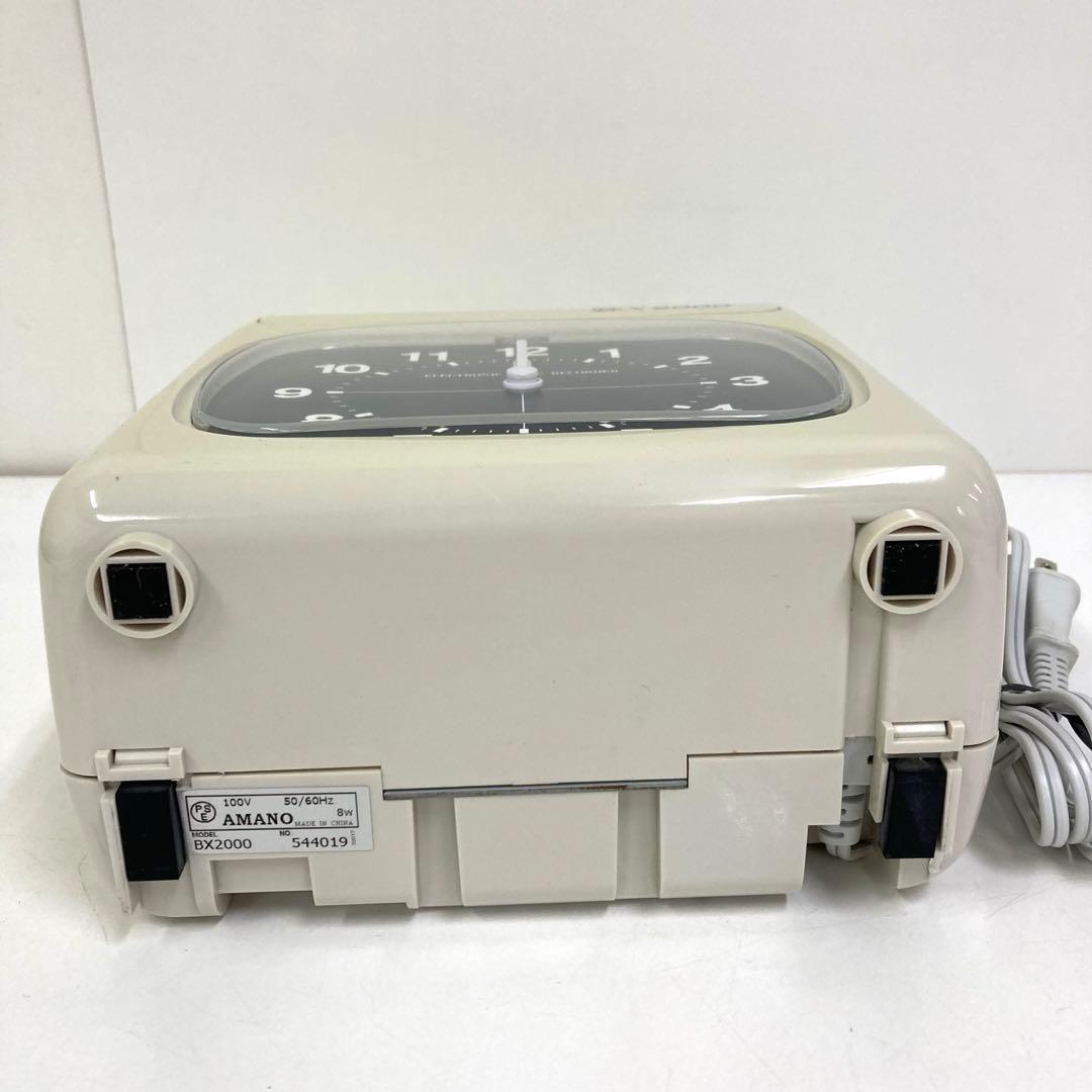 Y618-19 BX2000 AMANO タイムレコーダー