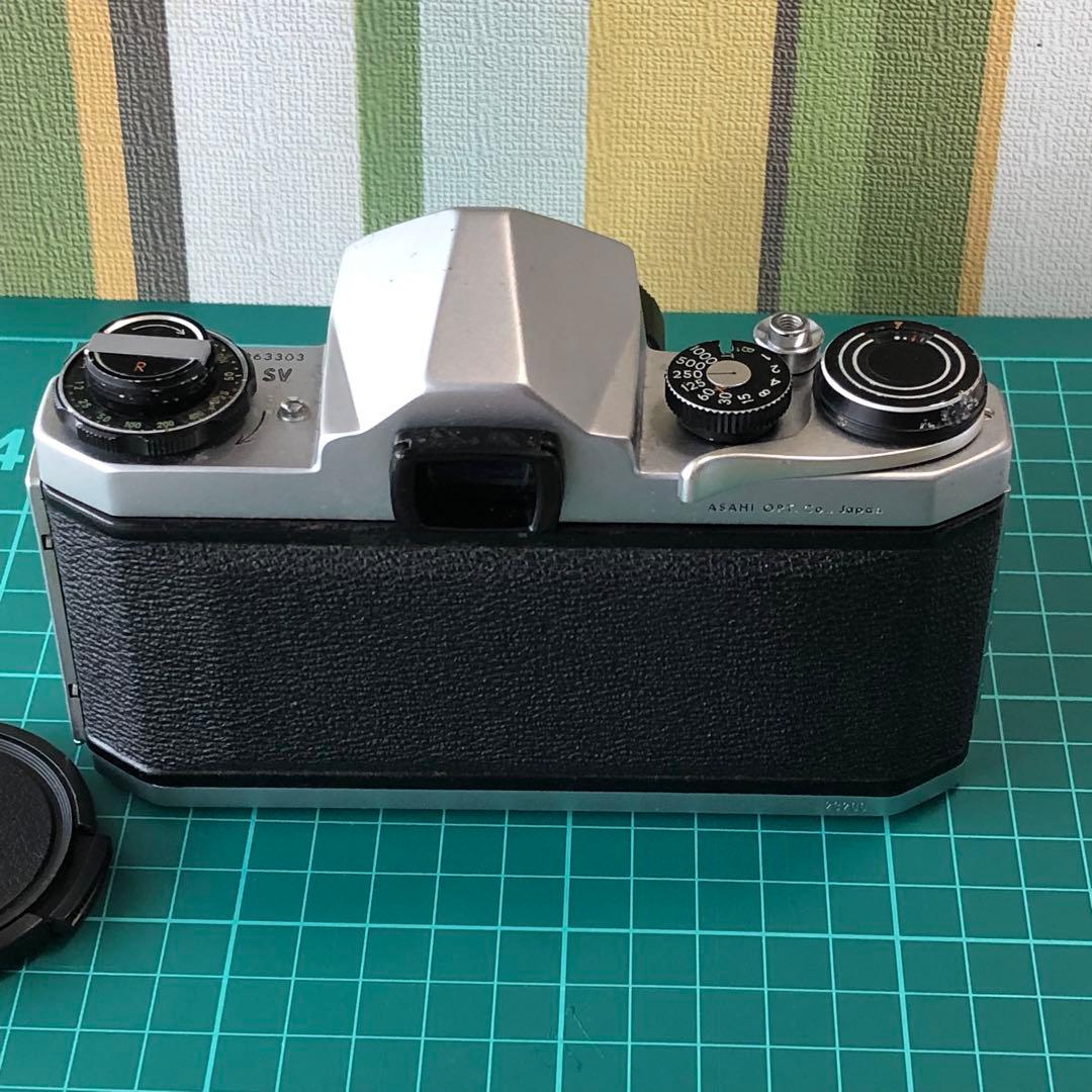 【分解整備・清掃済み完動品】PENTAX SV 一眼レフカメラ及び標準レンズ①