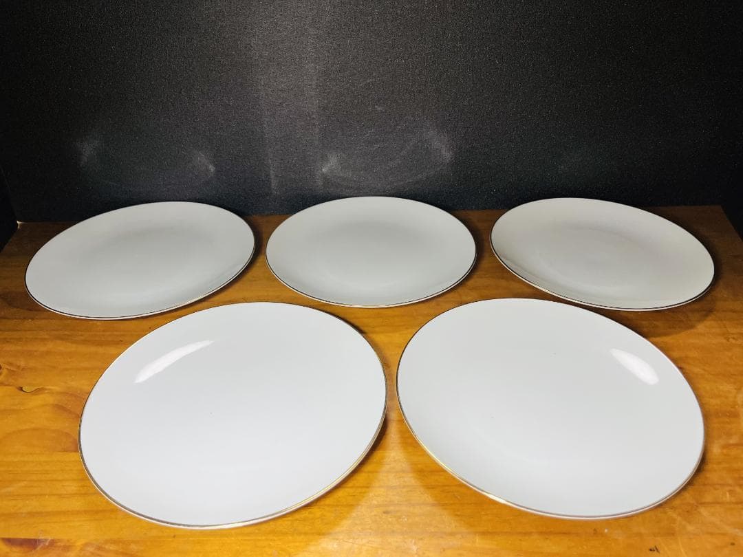 RC　Noritake　オールドノリタケ　金縁　プレート　５枚