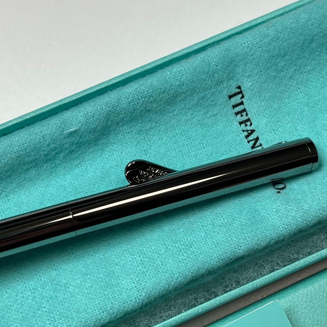 【新品】 Tiffany ボールペン エルサペレッティ ガンメタ 付属品完備