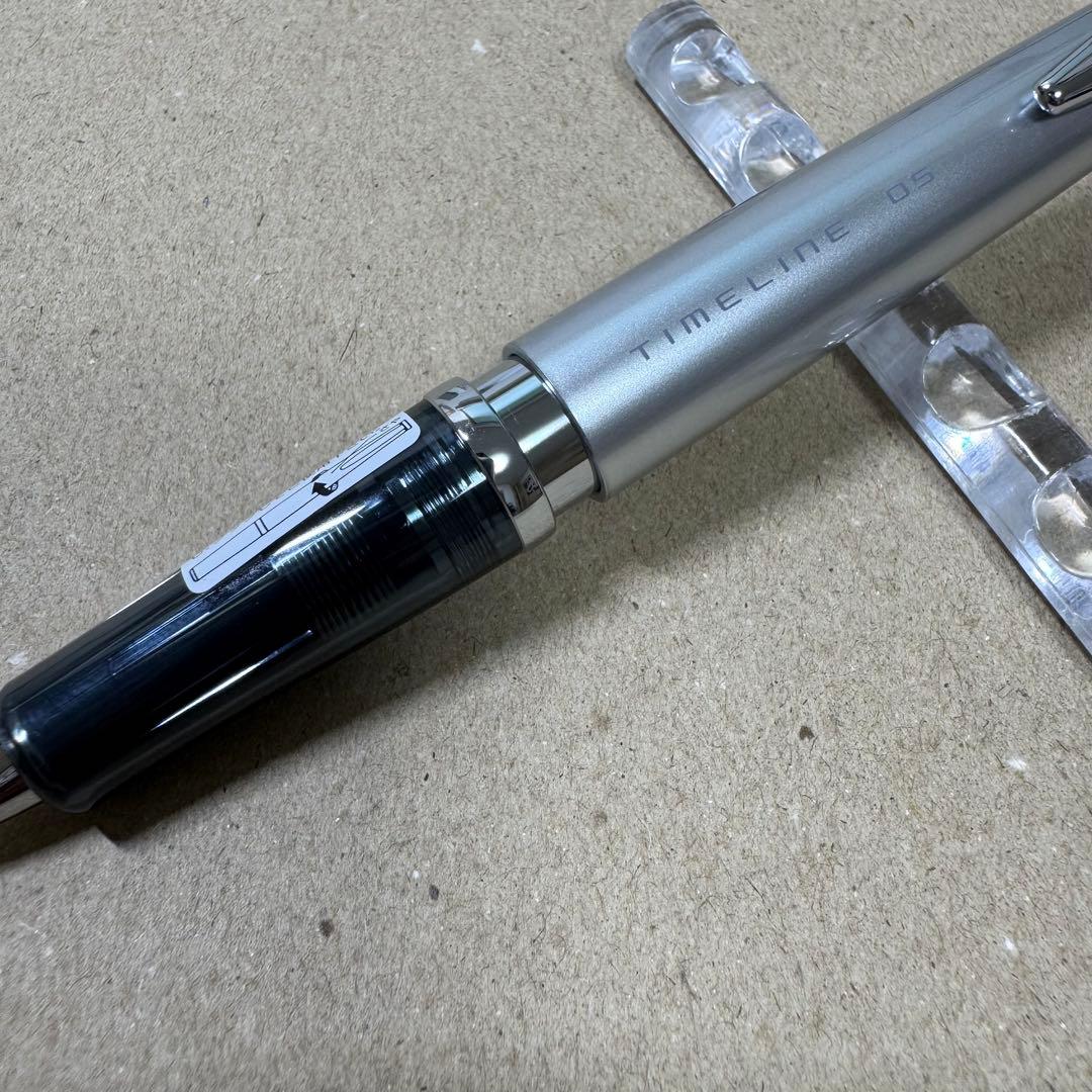 新品 廃盤 パイロット タイムライン シャーペン プラチナシルバー 箱付き