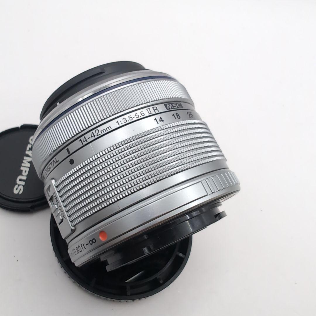 美品 OLYMPUS 14-42mm f3.5-5.6 ⅡR MSC【動作品】