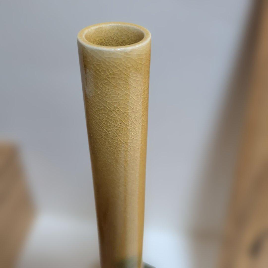 永楽善五郎　鶴首花入