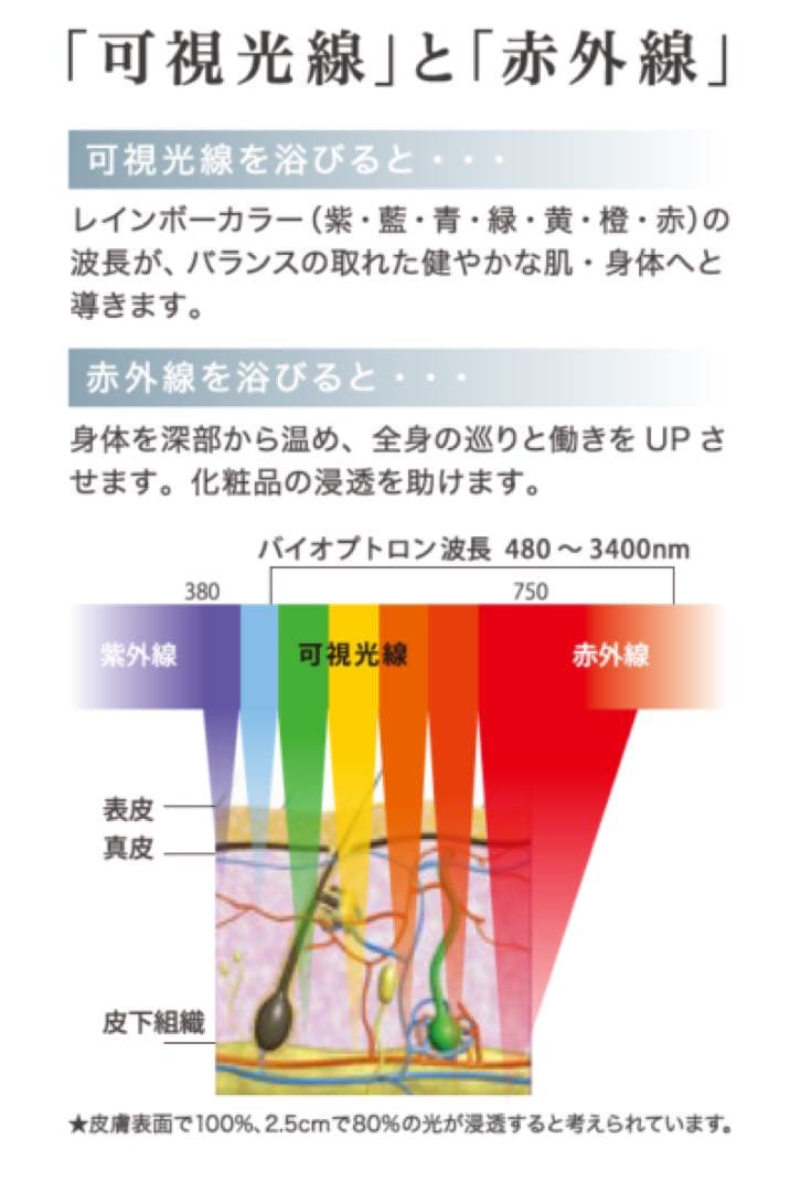 【美品】バイオプトロン　BIOPTRON 光美容機器　エステサロン使用モデル