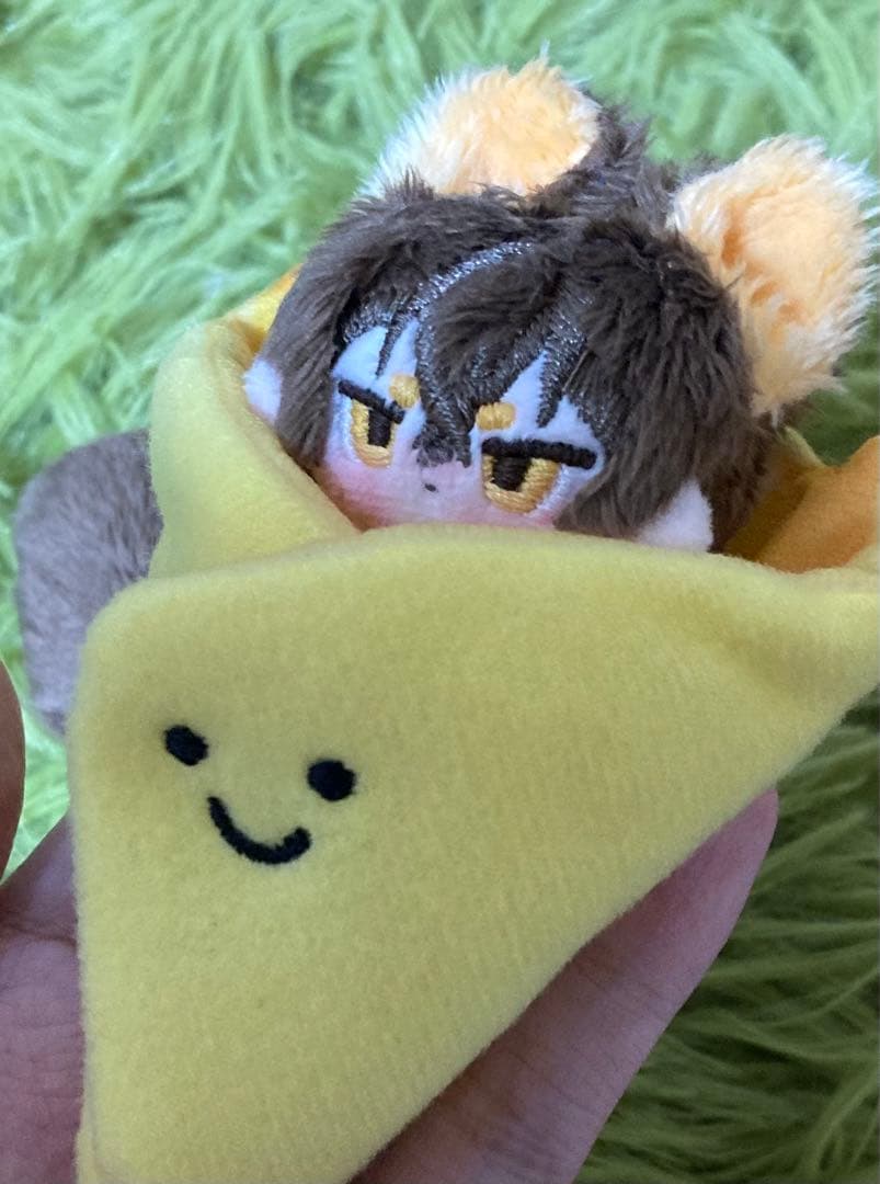 自作ぬいぐるみ・みかんクレープくん