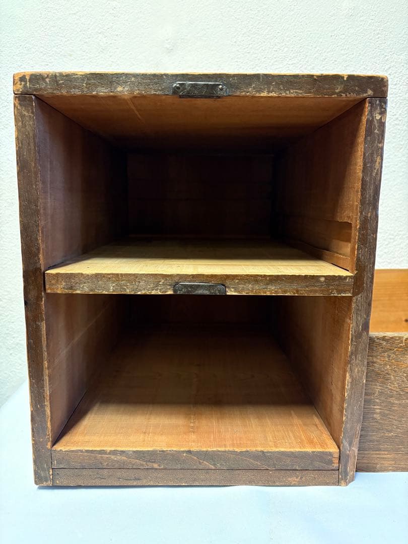 道具箱　小引き出し　古道具　古家具　昭和レトロ