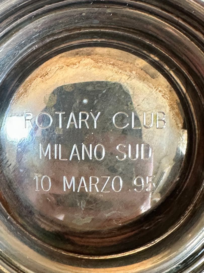 イタリア　ロータリークラブ　銀製カップ ROTARY CLUB