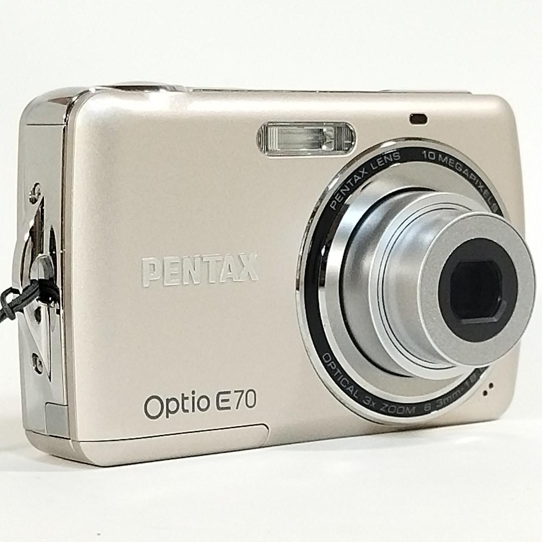 PENTAX Optio E70　美品　デジタルカメラ　電池タイプ　ペンタックス