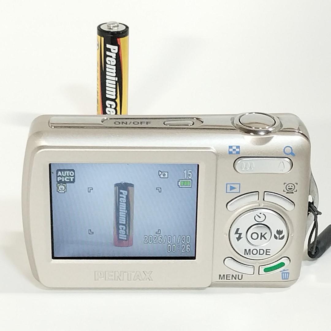 PENTAX Optio E70　美品　デジタルカメラ　電池タイプ　ペンタックス