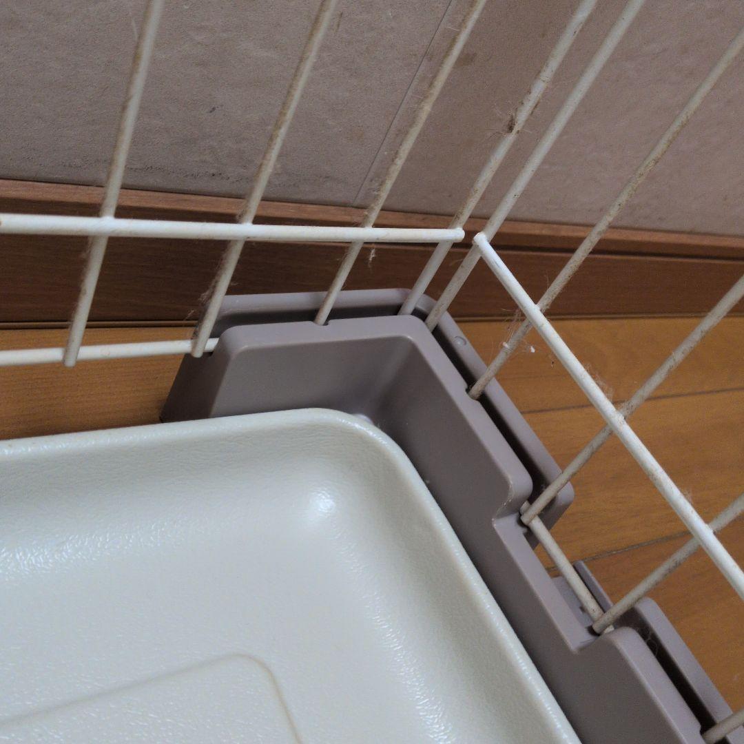 犬　楽ちん　サークル　中型犬　ゲージ　オープン　ドア　ケージ　大型犬　トレー