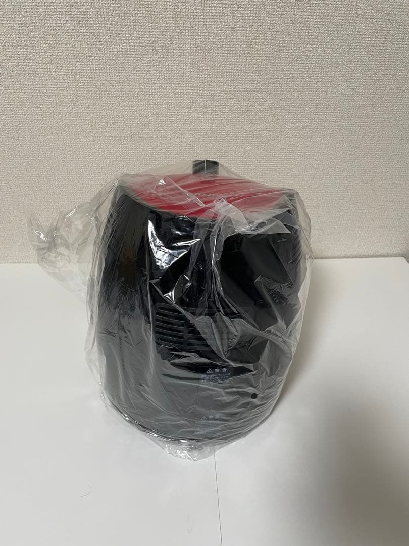 カラーラ カンタン操作の健康ノンオイルフライヤー レッド