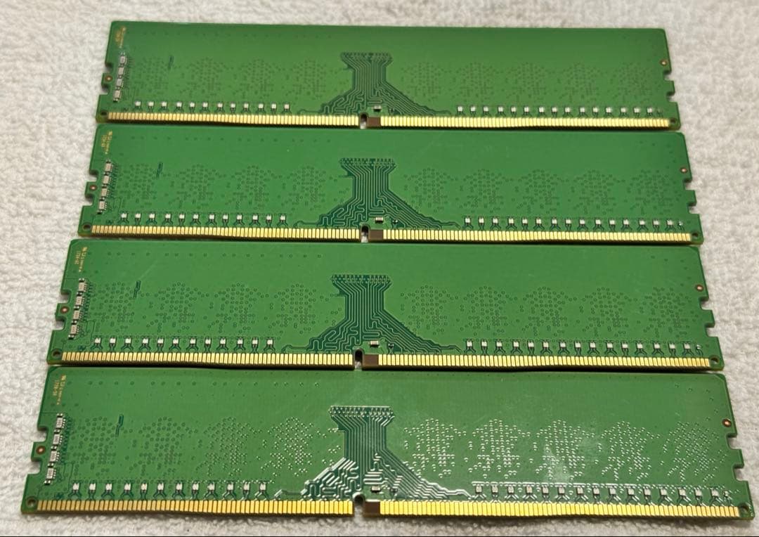 Samsung DDR4 メモリ 4GB 4枚セット16GB 【動作確認済】