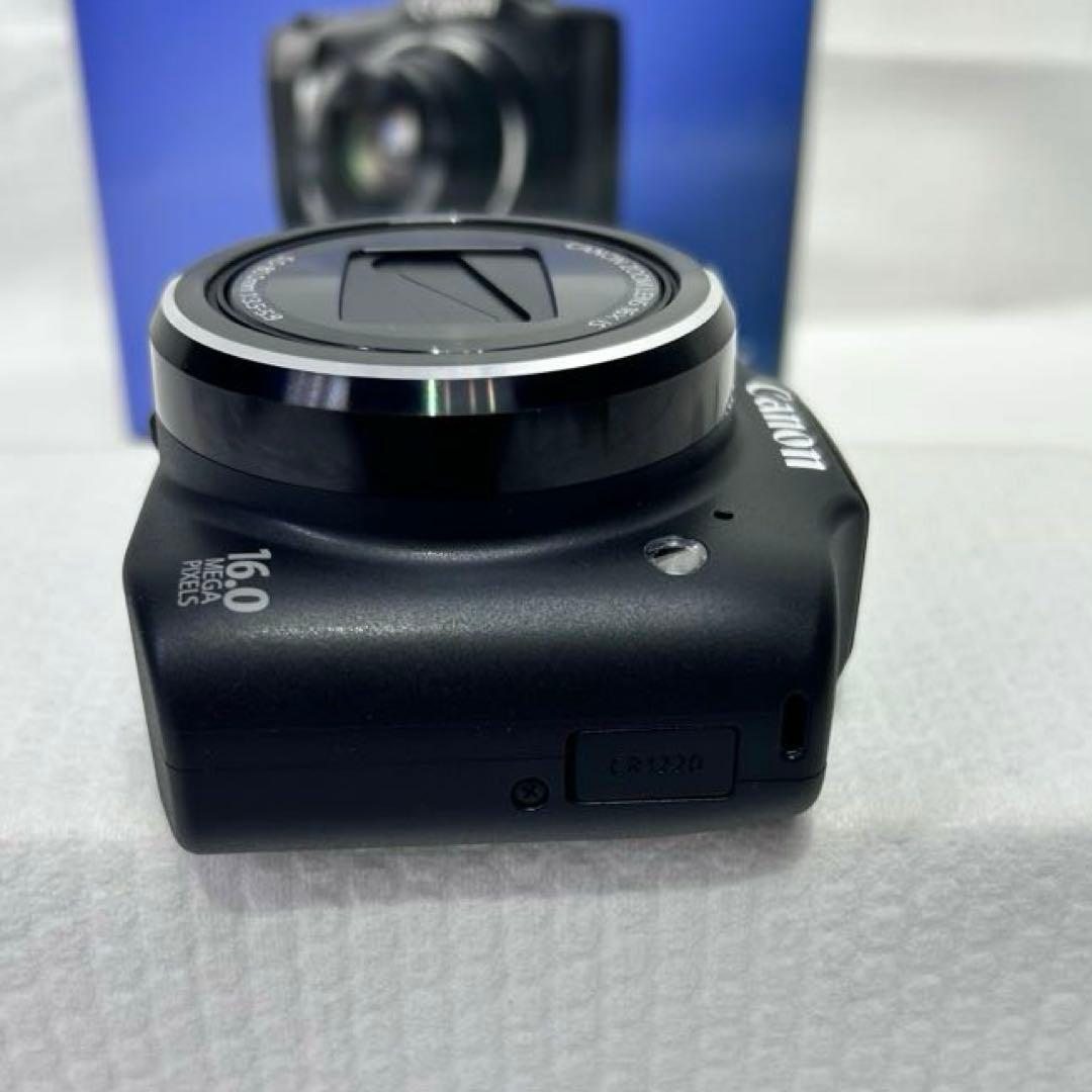 美品 Canon デジカメ ブラックPowerShot SX160 IS