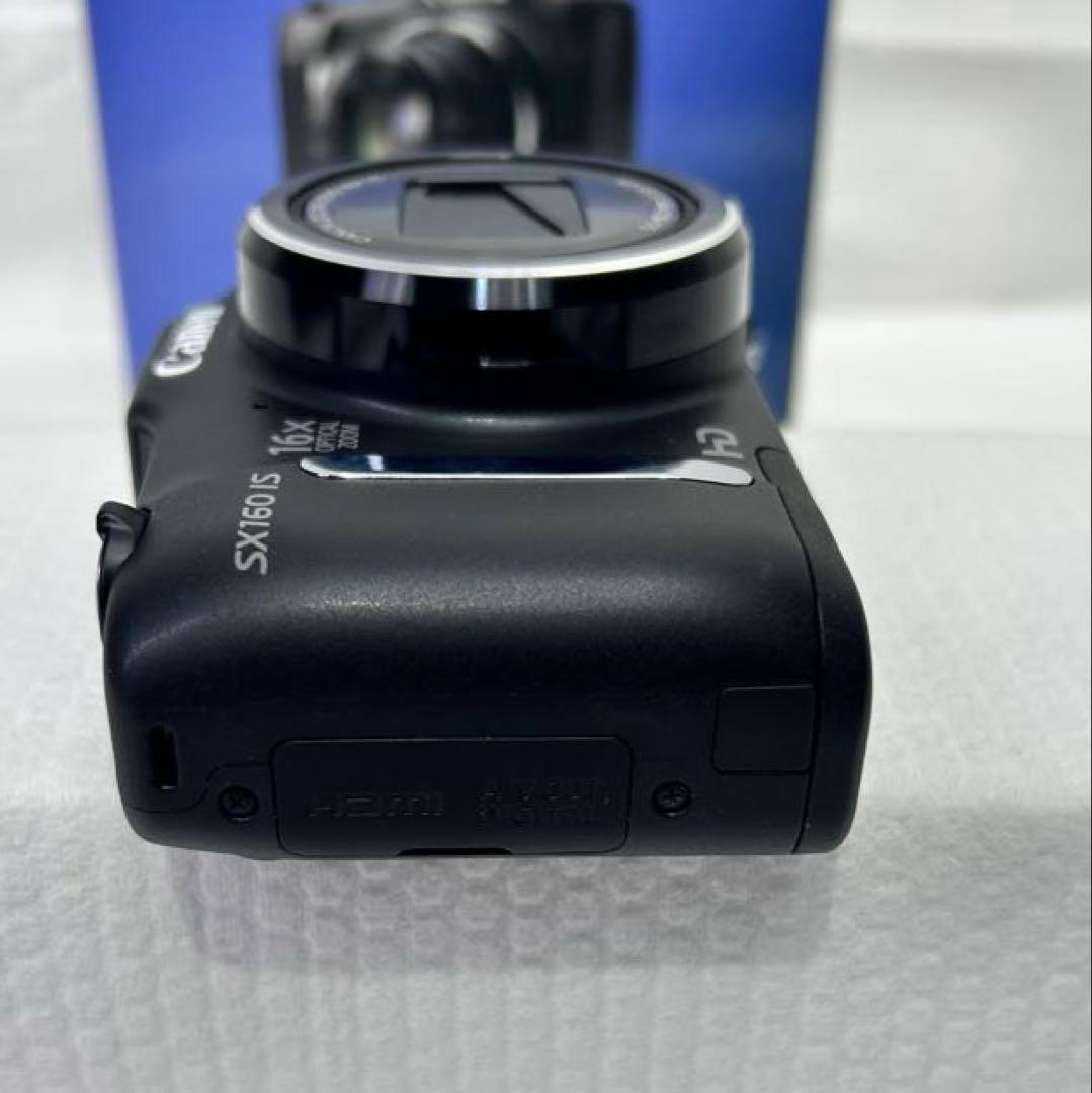 美品 Canon デジカメ ブラックPowerShot SX160 IS