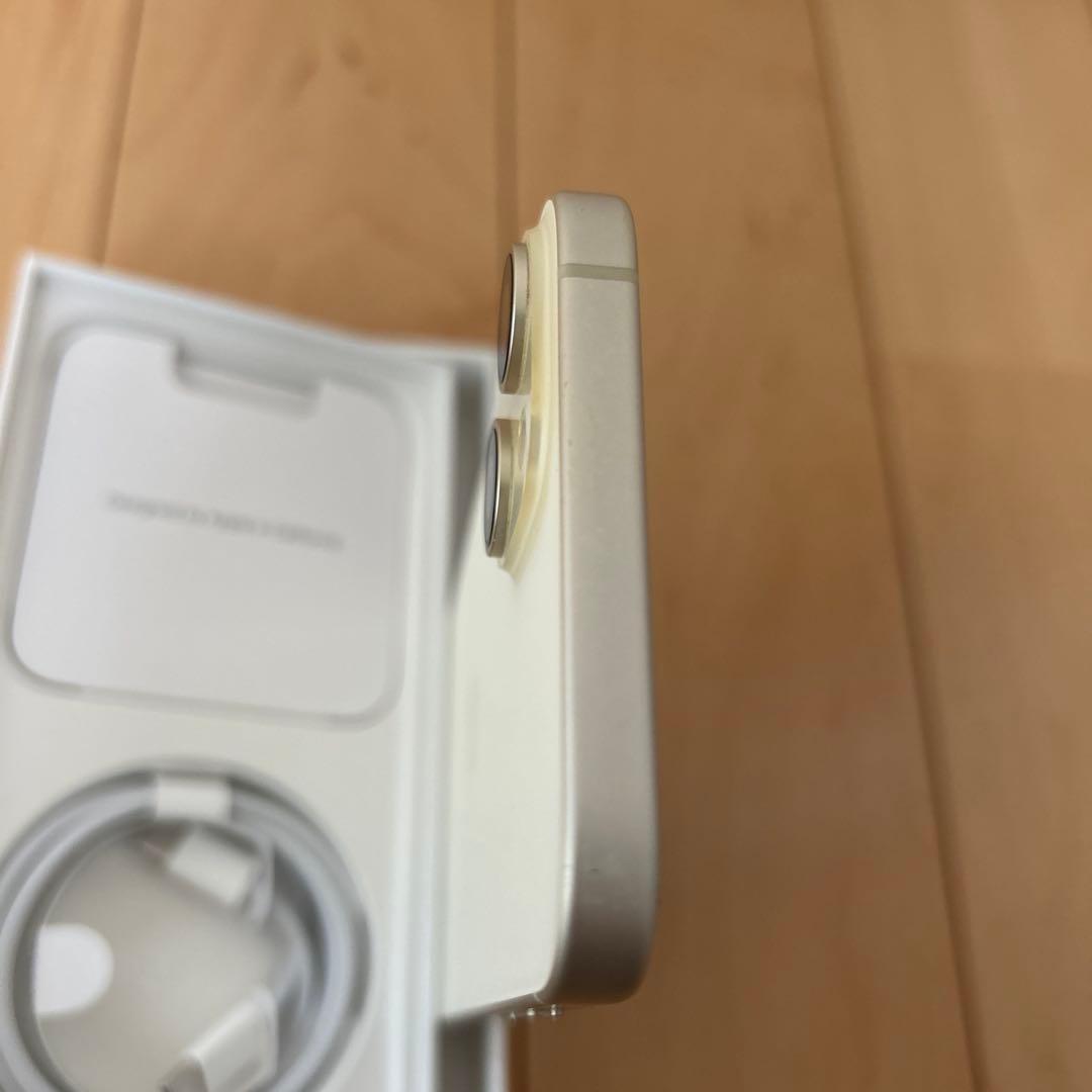 【カメラ不良】Apple iPhone 15 plus 128GB イエロー