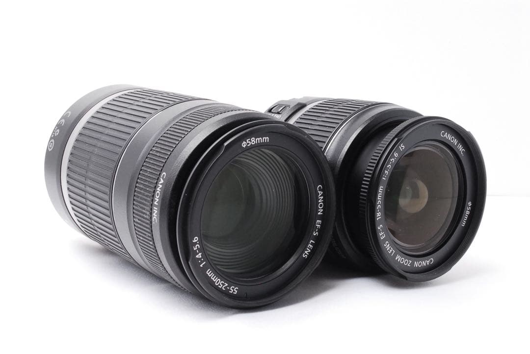 ダブルレンズセット❤️Canon kiss X7❤️軽量で持ち運び楽々✨カメラ