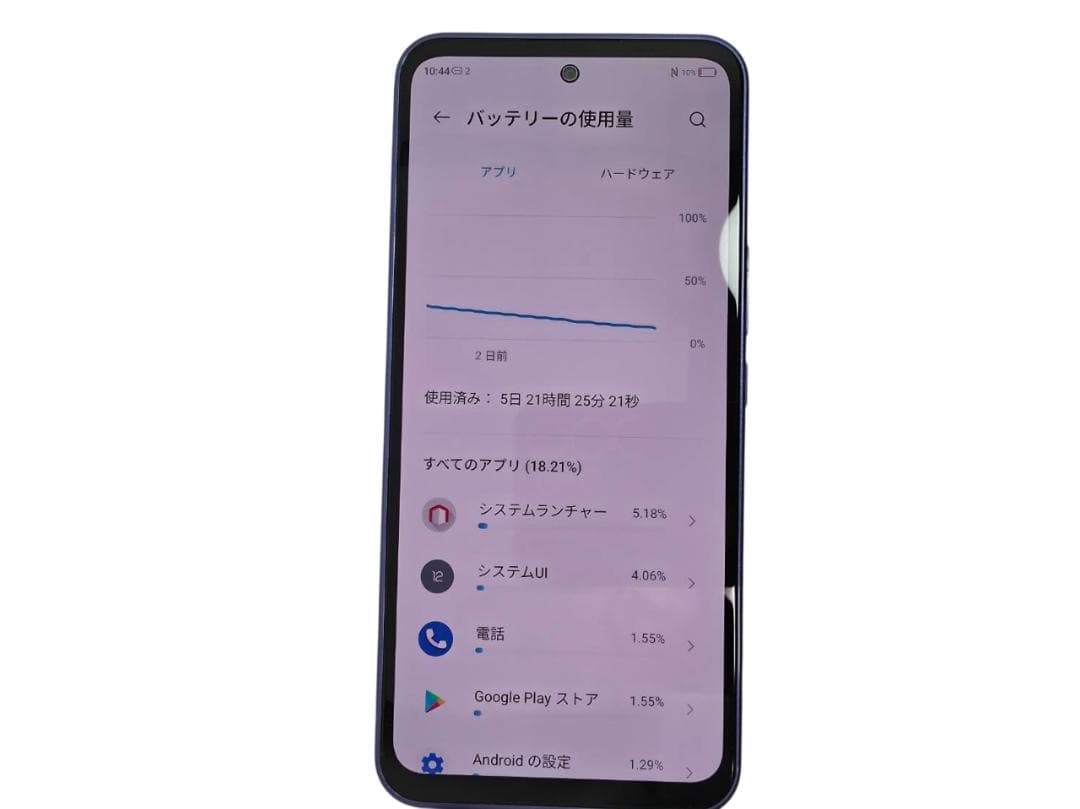 Libero 5G IIIパープル 64GB ワイモバイル A202ZT スマホ