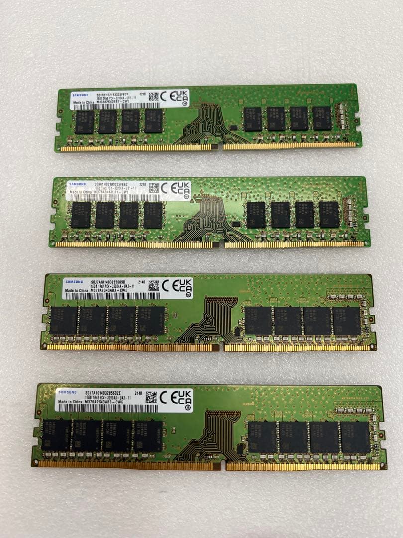DDR4 16GB メモリ 3200MHz 8枚セット
