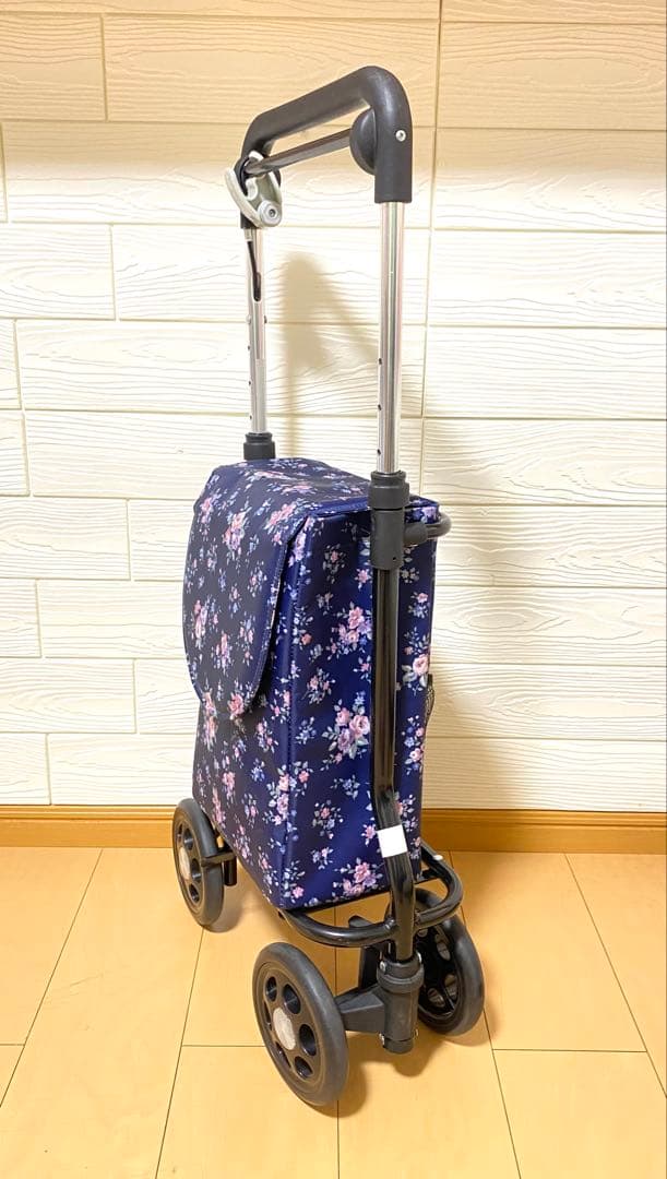 【良品】どこでもキャリー RS-300KH 紺花柄 マキテック