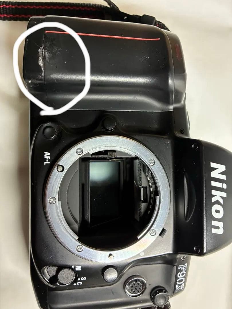 ニコン Nikon F90X 一眼レフフィルムカメラ（動作確認済み）