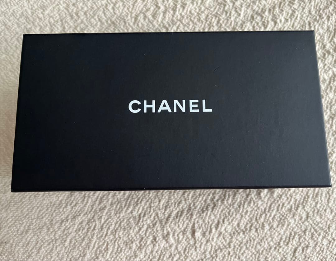 CHANEL ブラック メガネケース