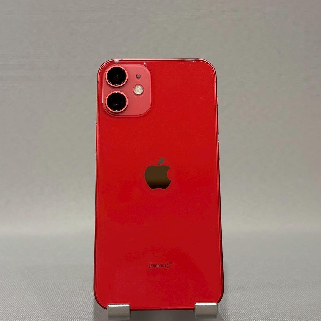 『美品』iPhone 12 mini 64GB レッド　新品バッテリー　動作良好