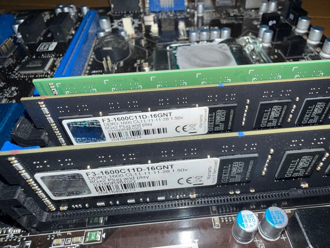 i7 4770＋マザーボード＋メモリ24Gセット