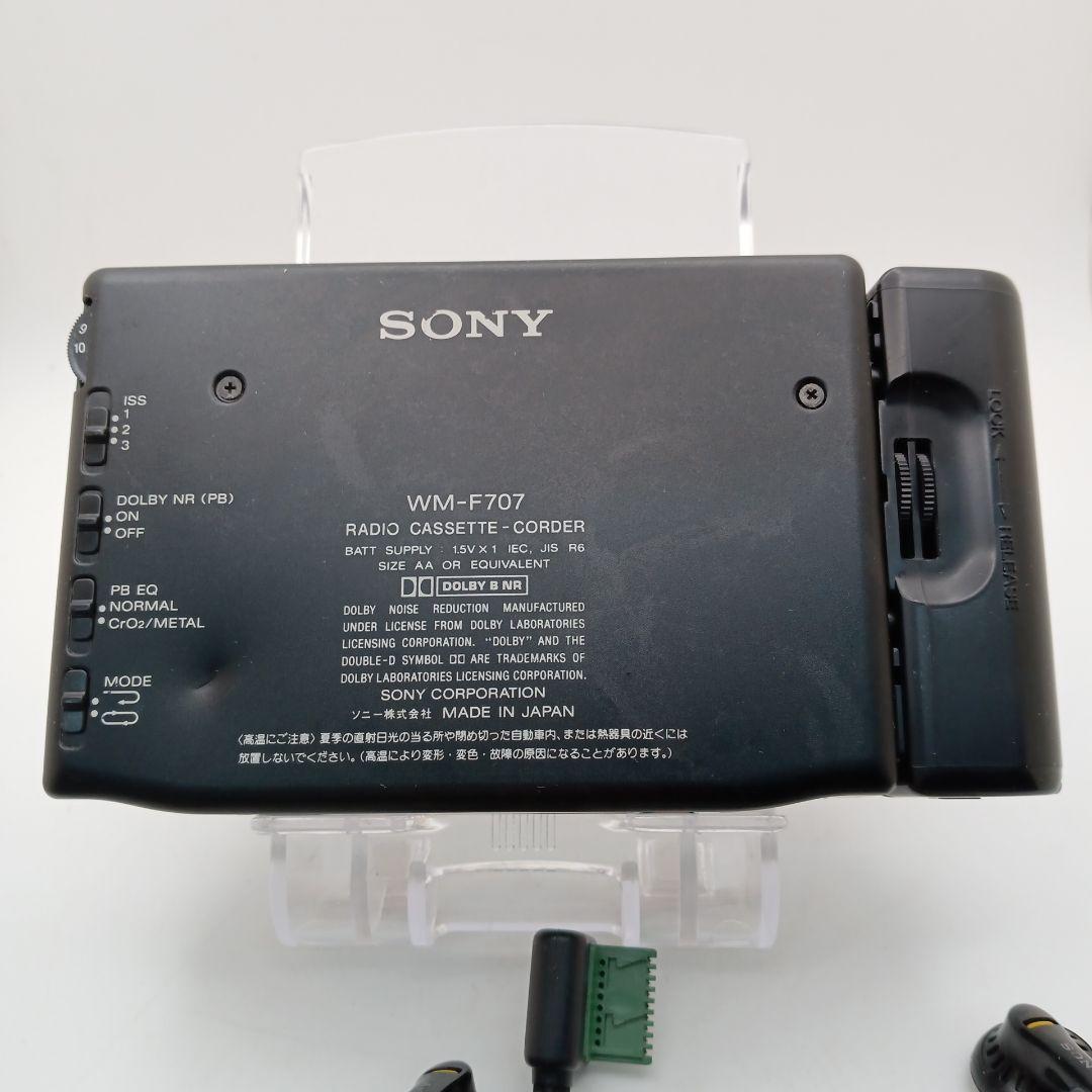 [Z995]SONY WALKMAN カセットウォークマン　WM-F707