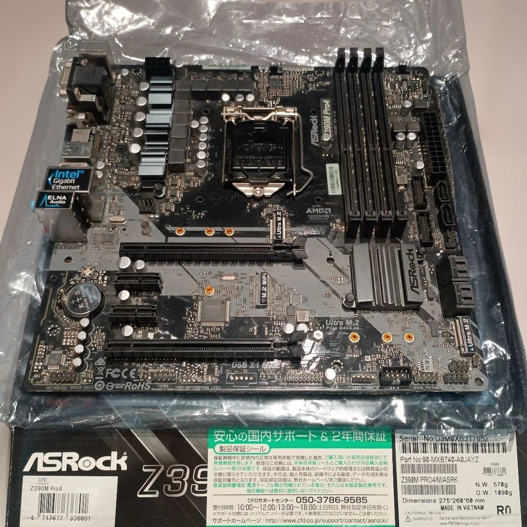マザーボード ASRock Z390M Pro4 LGA 1151