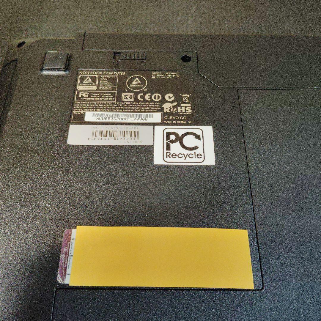 ま*ん様 PCノート 15.6インチ corei5 SSD240 office