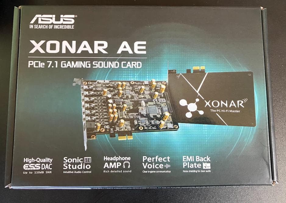 【即日発送】ASUS XONAR AE（オペアンプ交換済み）