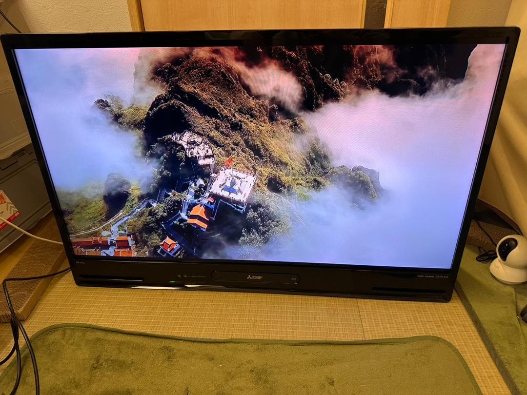 三菱 40型 テレビ Blu-ray HDD内蔵 LCD-A40BHR10 美品