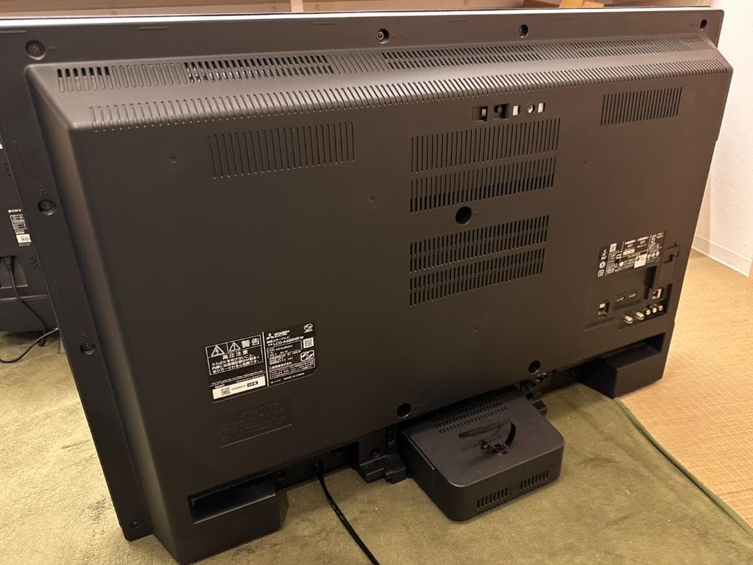三菱 40型 テレビ Blu-ray HDD内蔵 LCD-A40BHR10 美品