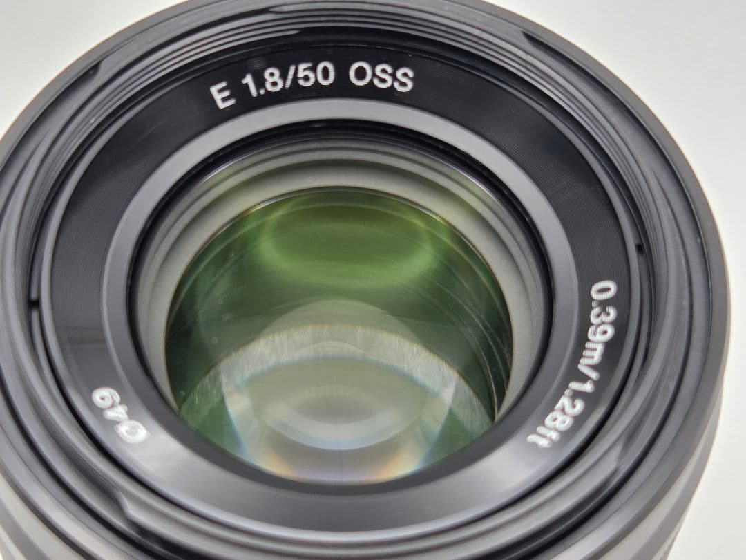 Sony E 50mm F1.8 OSS SEL50F18 単焦点レンズ