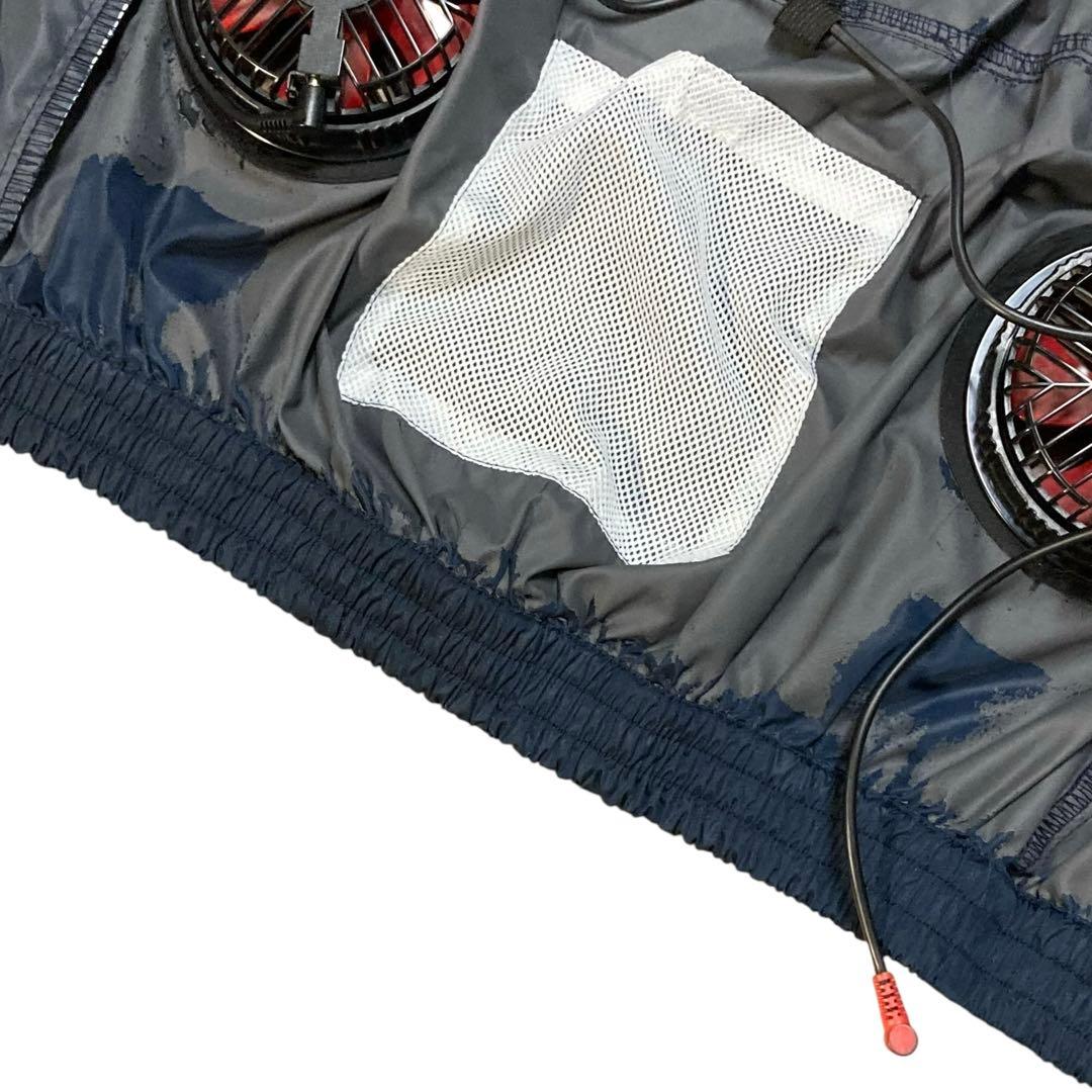 空調服　ファン＆バッテリー　elemai 17V 冷却ファン 4台セット