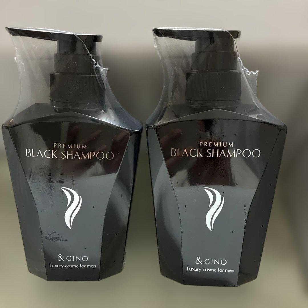& GINO プレミアムブラックシャンプー 400ml
