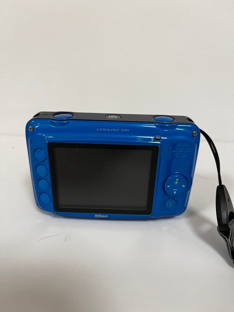 Nikon 防水カメラ　COOLPIX S30 ブルー