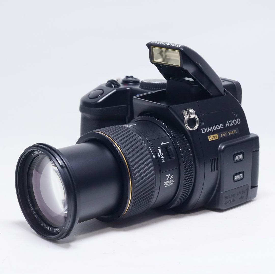 極上美品 Konica DiMAGE A200 コンパクトデジタルカメラ