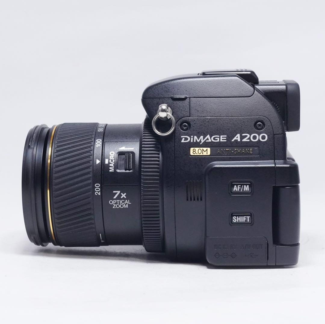 極上美品 Konica DiMAGE A200 コンパクトデジタルカメラ
